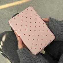 兼容 Kindle 电子阅读器的保护套，手持书本造型，红色爱心图案，适用于 Kindle Paperwhite 5/6/7 代、Paperwhite 10/11/12 代、Kindle (Colorsoft) 10/11/12 代及其他热门型号，Kindle 配件/情人节礼物 - 彩色 - 查看 19