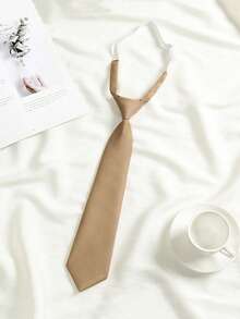 1 corbata de mujer, una corbata clásica de uniforme escolar para damas, una correa de cuello ajustable para fiestas, festivales y actuaciones, adecuada para uso escolar, de boda y de negocios - MulticolorA - Ver 13