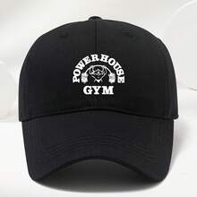 POWERHOUSE Printed High-Quality Baseball Cap, Stylish, Soft, Comfortable, Breathable, Sweat-Wicking, Adjustable, For Outdoor Leisure, Sports, Shopping, And Vacations. - Khaki 1 - View 3