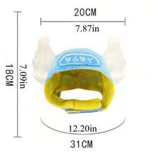 趣味猫形帽子，宠物服装头饰，万圣节、圣诞派对可爱之选，通用猫咪摄影道具帽，宠物服饰 - 彩色 - 查看 11