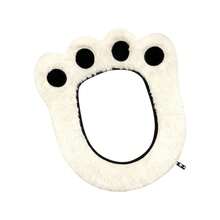 1pc Cute Bear Paw Cartoon Toilet Seat Cover, Suitable For All Seasons, Hook And Loop Fastener, Home Use - Multicolor - View 9