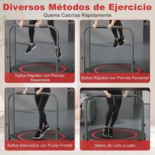 Trampoln Porttil y Plegable,Trampolin Fitness Adultos y Nios,Trampoln de 40,330 LB Trampoln Porttil y Plegable, Rebote de Ejercicio Estable y silencioso para nios y Adultos - 40 - Ver 5