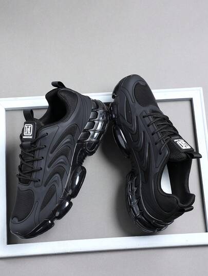 Fashion Casual Men's Shoes,Classic Stylish Men Sports Shoes Lace-Up Running Shoes,Personalized Men Sneakers Street Casual Shoe