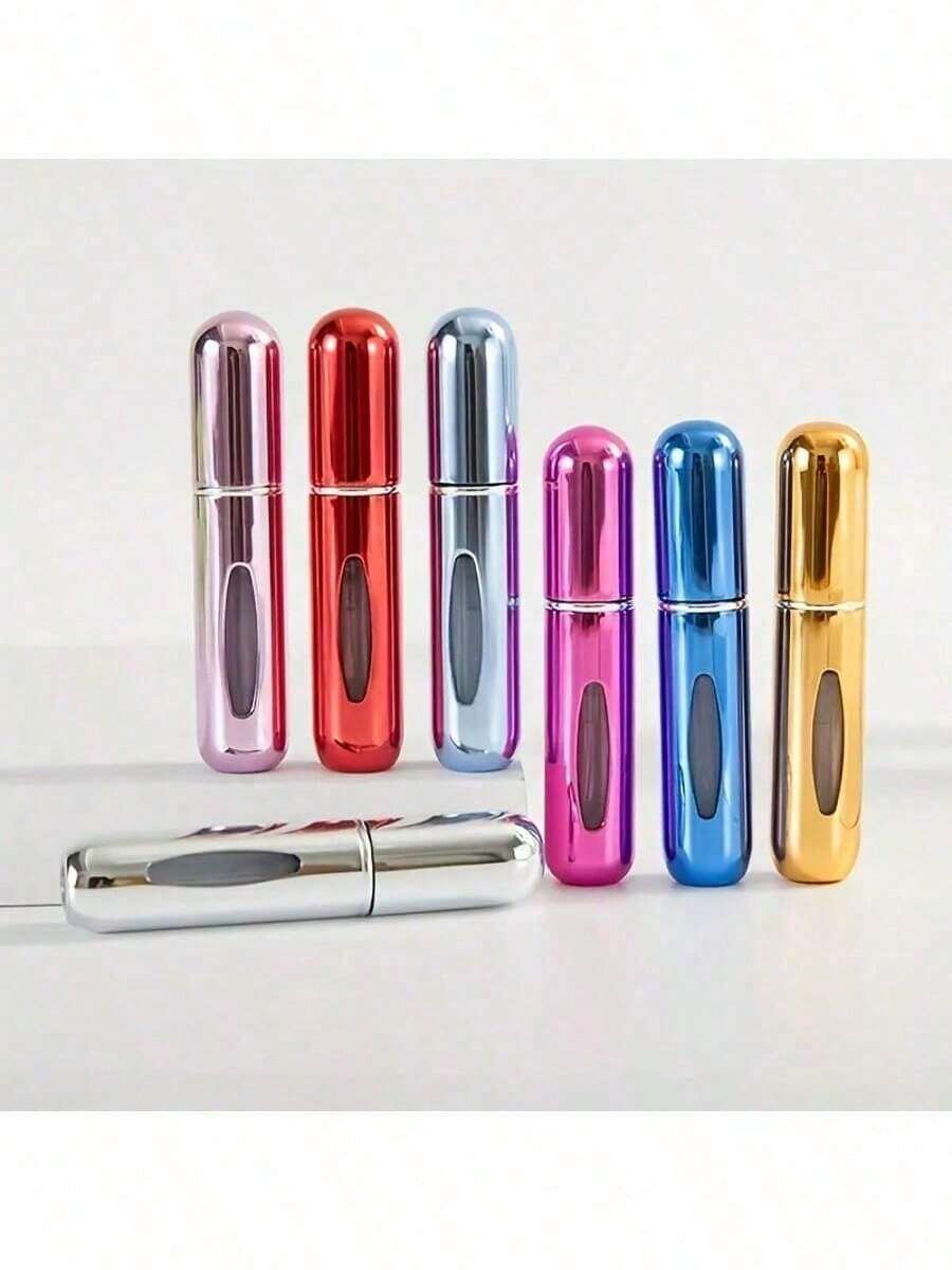 Portable Mini Perfume Spray Bottle Set – Refillable Travel-Sized Perfume Sprayers For Convenient Touch-Ups Anytime, Anywhere – Perfect For Keeping Your Favorite Fragrance In Your Purse, Pocket, Gym Bag, And For Use While Traveling Or Shopping – Leak-Proof And Easy To Fill, Perfect For Parties And Everyday Use, And The Ideal Perfume Bottle For Back-To-School Season. - Hồng - Xem 1