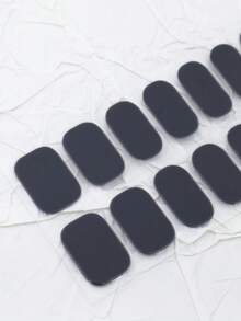 UV Gel Nail Stickers, Suitable For Any UV Lamp, Long-Lasting Nail Stickers, Easy To Apply And Remove, Designed For Women - Dark Green - View 6