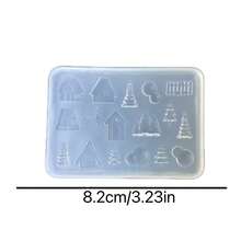 Christmas Tree Resin Casting Mold, Silicone Mold Accessories, Resin Liquid Mold, Resin Keychain Silicone Mold, Resin Mold - Silicone - View 7