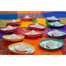 DOne Dozen Pk Mexico Party Favors - Tiny Sombrero Hats Mini For Bottles Mexican Decorations Viva Hat Mexicas For Fiesta Straw Decoraciones-Cupcake Toppers Cinco De Mayo Plies - As Pic - View 3