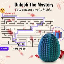 Cash Gift Puzzle Box, Money Maze Box, Mysterious Puzzle Surprise Gift, Egg-Shaped Maze Gift Box, Money Maze Puzzle Gift Box, Egg-Shaped Puzzle Gift Box With Hidden Compartment, Suitable For Adults And Teenagers - Multicolor - View 10