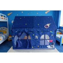 Starry Sky Airplane Theme Indoor/Outdoor Playhouse Tent, Detachable & Easy To Install, Suitable For Indoor Games & Entertainment, Great Birthday Gift