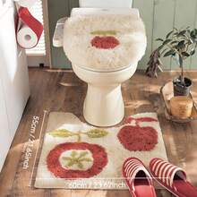 Bath Rug Set - Apfelförmiger Deckel + Bodenmatte (2-teiliges Set) - Übersicht 9