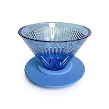 便携式V型60毫升树脂滤杯，型号V01/V02，黑色、白色、银色可选，专业家用咖啡滴滤器，咖啡师工具，适用于家庭、户外、旅行，采用树脂和硅胶材质，V01容量280毫升，适合1-2人使用，V02容量400毫升，适合1-4人使用，咖啡滴滤头，可重复使用的咖啡滤网，手动咖啡滤杯，V型滤杯，家用咖啡滤杯，滤网滴滤头，手动咖啡机 - 彩色 - 查看 18