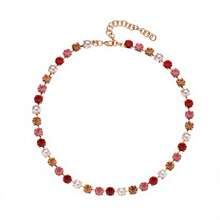 1Pc Copper Claw Glass Rhinestone Resin Diamond Necklace, Elegant And Soft Rhinestone Women's Necklace, Suitable For Women's Parties, Gifts, Gatherings, Daily Wear, And Holiday Gifts - Style 1 - View 9