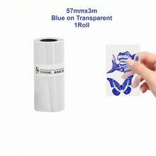 57mm Color On Transparent Glossy Thermal Sticker Photo Notes Suit For T02 M03 M04 Peripage A6 Paperang - Multicolor - View 11