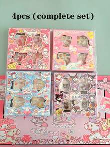 This Set Includes 96 Pcs PET Material Stickers, With The Theme Of Outdoor Version Vanilla Rolls, Depicting Sanrio Hello Kitty And Her Friends. - Multicolor - View 17