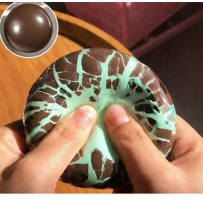 新品上市，超柔软创意薄荷巧克力脆皮捏捏乐玩具，减压捏捏乐爆裂声造型道具，青少年理想之选，搞笑礼物，朋友礼物，节日礼物，情人节礼物