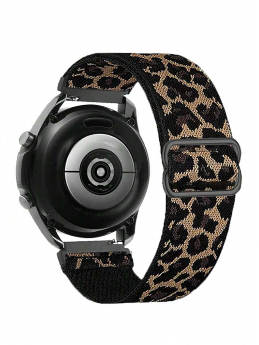 20mm 22mm Elastic Single Loop Woven Watch Band Compatible With Samsung Galaxy Watch 7 FE 6 5 4 40mm 44mm, Galaxy Watch 6 4 Classic, Galaxy Watch 5Pro 45mm/ Watch 4 Classic 42mm 46mm, Galaxy Watch 3 41mm, Galaxy Active2, Suitable For Women And Men - Multicolor - View 1