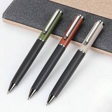 Rotary Metal Ball Pen, Premium Adult Office Ballpoint Pen, Retractable Rotary Metal Ballpoint Pen, Essential For Back To School Season - 3010 - View 3