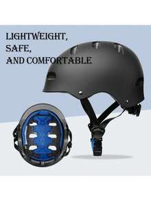 Casco Bicicleta para Niños/Adulto, Casco para Bici, Skateboard Patinaje Ciclismo Monopatín Casco Infantil Ajustable Casco de Scooter Equipo de Protección de  para Deportes,38263847 - Multicolor - Ver 6