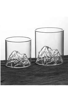 1 buc. Pahare elegante Guanshan din sticlă borosilicată nobilă | Transparente, de înaltă calitate, durabile | Accesorii perfecte pentru băuturi, petreceri, bar, reuniuni de familie, întoarcerea la școală, Ziua Îndrăgostiților, festivalul de primăvară | Rechizite esențiale de studiu și cadou de sărbători atent conceput | Adăugați o ambianță caldă ocaziilor zilnice și speciale, Ziua Îndrăgostiților, decorațiuni pentru nunți, decorațiuni pentru camera de ziua de naștere, decorațiuni de ziua de naștere, accesorii de bucătărie - Multicolor - Vizualizare 5