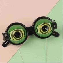 1副趣味搞怪眼镜，新奇派对玩具，创意恶搞礼物 - 节日礼物 - 生日礼物 - 完美礼物 - 彩色 - 查看 4