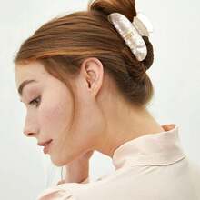 CWJCYTNSN 2 PCS Claw Clips Women, Elegant Hair Clips Fashion Glitter Initial Claw Clip Girls, Wedding, Bridesmaid Gifts, Birthday Gifts,, Letter Evalentine's Day S4GG - C-黃色+粉紅色 - 查看 3
