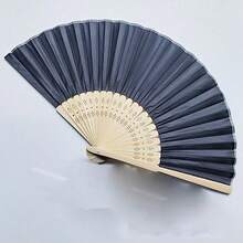 20/40个装个性化雕刻白色折叠优雅布扇，适用于派对和婚礼用品 - 彩色 - 查看 20