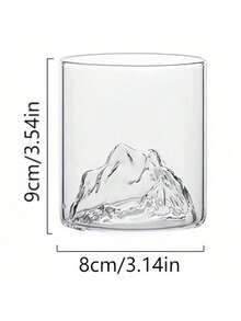 1pc Elegant Borosilicate Glass Cup | Luxurious Crystal-Clear Appearance | Durable Drinkware | Perfect Gift For Valentine's Day, Spring Festival, Back To School Party | Essential For Home Bar And Gatherings | Kitchen Essential | Kitchen Tool | Home Decor | Kitchenware | Kitchen Accessory | Valentine's Day - Multicolor - View 11