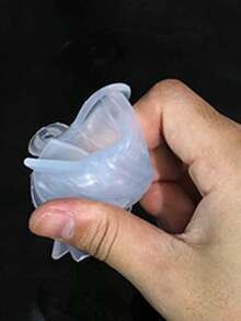 1个硅胶冰淇淋蜡烛模具，适合DIY蜡烛制作 - 彩色 - 查看 8