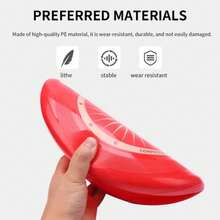 Disco volador profesional para exteriores, juego de platillo de disco volador extremo para competición, playa al aire libre, deporte acuático, deporte F1OU - Amarillo - Ver 7