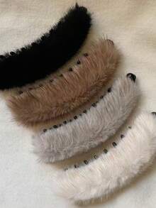 1个大号香蕉夹，厚发马尾夹，增加发量扭转夹发饰，女士头部饰品，女士发饰