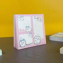 1本新款卡通图案便签本，方便实用，外观精美，字体可爱。创意十足，适合青少年和学生，款式随机，可作为新年、情人节、复活节礼物。 - 彩色 - 查看 4