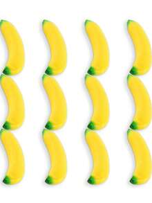 1个西瓜造型挤压玩具，透气，可揉捏，趣味十足，慢回弹，创意十足，最佳桌面减压玩具 - 香蕉 - 查看 3