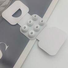 3 Pairs Replacement Ear Tips And 1 Cleaning Brush, Compatible With Noise Cancelling Pro And Pro 2 (L/M/S) - White - View 2