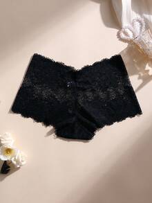 6 PCS Women's Sexy Seamless Panties Tummy Control &Butt Lifter Stretch Briefs Lace Boxer Shorts Underwear - Multicolor - View 4