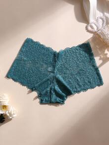 6 PCS Women's Sexy Seamless Panties Tummy Control &Butt Lifter Stretch Briefs Lace Boxer Shorts Underwear - Multicolor - View 3