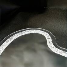 11.81*11.81 英吋壓克力心形圓鏡 - 不對稱雙面銀鏡附水晶碎片，2mm 厚，多用途裝飾，適用於居家、車庫、臥室、飯店、酒吧、客廳、浴室及聖誕節 - 彩色 - 查看 10