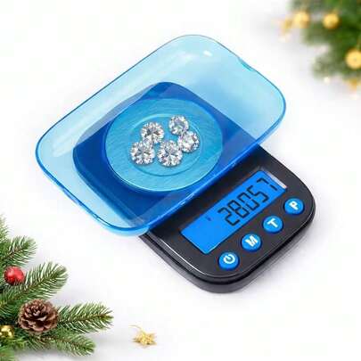 0.001g Jewelry Scale Digital Milligram Scale  High Precision Pocket Scale For Jewelry,Powder,Gold,Gem, Micro Gram Scale