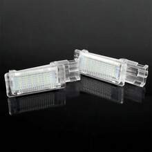 2个12V汽车LED脚窝灯/行李箱灯，适用于西雅特A'lhambra、斯柯达速派、大众帕萨特B6 B7 B8、高尔夫5/6、开迪、捷达、Polo、帕萨特CC、EOS、卡宴等车型。 - A - 查看 9