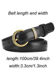 1pc Multifunctional Decorative Women's Belt, Elegant & Fashionable, Suitable For Jeans, Casual Pants, Suits And Dresses, Ideal For Occasions Like Valentine's Day, Mother's Day And Halloween, Summer, Autumn, Halloween