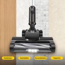 Vandise 3-In-1 Cordless Vacuum Cleaner (Handheld/Stick/Car Use) With 130,000 RPM Powerful Motor | Extra-Long 60-Min Runtime | Specialized For Pet Hair, Deep Carpet & Hardwood Floor Cleaning | Includes Rechargeable Battery & Multiple Attachments - 深灰色 - 查看 6