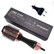 Hot Air Brush And Dryer, Professional Hair Dryer Brush, Perfect For Straightening, Curling, And Volumizing All Hair Types