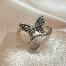 Adjustable Woven Crochet Tension Ring, Silver Color Crochet Ring, For Crochet Knitting, Finger Crochet Ring, Hand Weaving Supplies, Women Crochet Knitting Tools - Multicolor - View 12