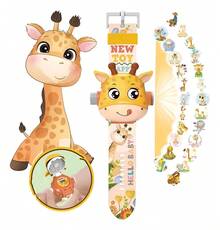 TendenciaReloj Infantil Con Proyección De Dinosaurios Y Pantalla 3dCalidad premium - Jirafa - Ver 11