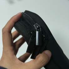 Portable Soft Protective Pouch For External Hard Drive, Compact & Versatile, Can Store Data Cables/USB Drives/Digital Accessories, Convenient For Travel, Water-Resistant & Durable