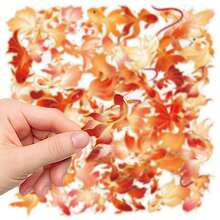 50 Stücke Goldfisch Segen Folie Aufkleber Serie, (süße Goldfisch Aufkleber), geeignet für Laptop, Stoßstange, Skateboard, Wasserflasche, Computer, Handyhülle, Schuldekoration Kratzfeste dekorative Aufkleber für verschiedene Anwendungen - Verschiedenfarbig - Übersicht 6