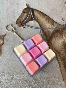 9-Key Mechanical Keyboard Fidget Toy Anti-Stress Decompression Keychain For Girls Boys Finger Press Key Chain - one-size - View 4