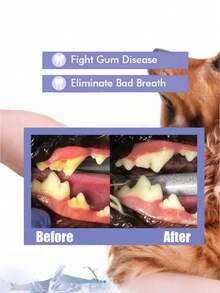 YEGBONG 猫狗牙齿清洁喷雾，去除牙渍，清新口气，宠物口腔护理喷雾 - 30ml - 查看 3