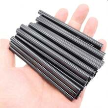 10/20/30PCS Black Hot Melt Glue Sticks, 7mm X 100mm Mini Glue Gun Refills For DIY Art Crafts, Home Repairs & Professional Use - Black - View 2