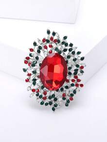 Luxury Crystal Glass Brooches - Rhinestone Pins For Women Unisex Casual Party Jewelry Accessories / Friends Gifts Badges Decoration - Crystal Glass - View 12