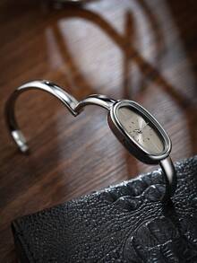 1pc Women's Business Classic Roman Numeral Quartz Watch, Suitable For Daily Wear